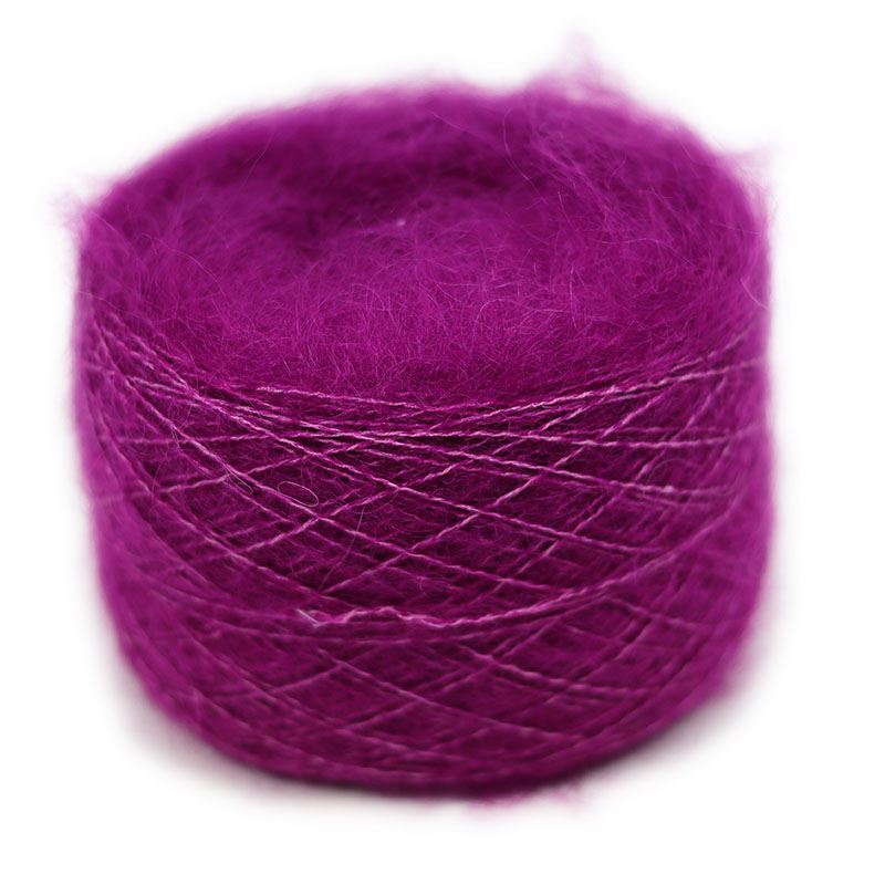 316 Fuchsia Blackhill Silk Kid Mohair  25 G