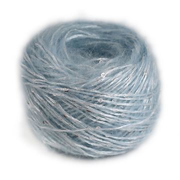 Paillet Silk Mohair - Lys Blå 6