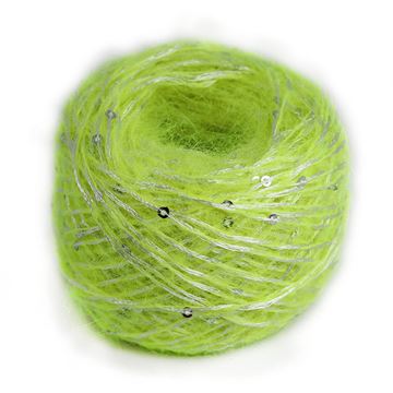 Paillet Silk Mohair - Neongul 4