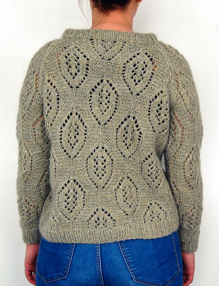 Wo‎men's Overs‎ized Wool Cashmere Aran Sweater‎‎‎‎